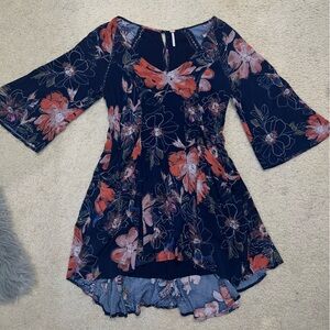 Free People Eyes On You Flowy Dress Tunic